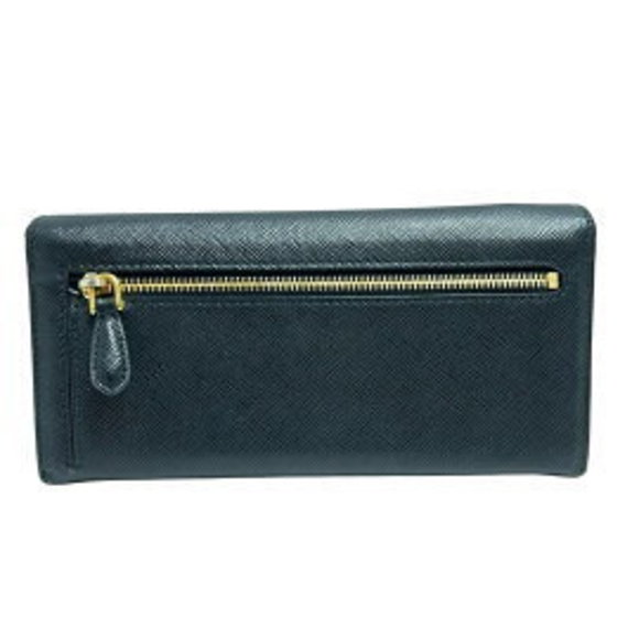 Prada black leather Wallet long - Picture 1 of 9